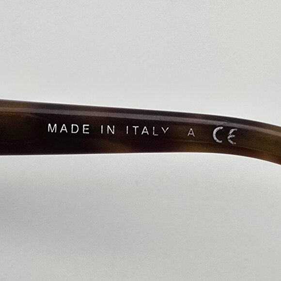 Chanel 5225-Q 714/3B Tortoise Brown Leather Frame Brown Lens Sunglasses w/ Case - Picture 9 of 15